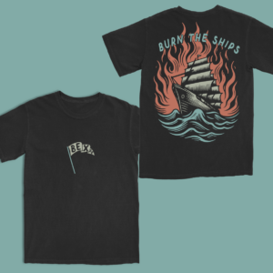Vintage Burn The Ships Tee & Long Sleeve